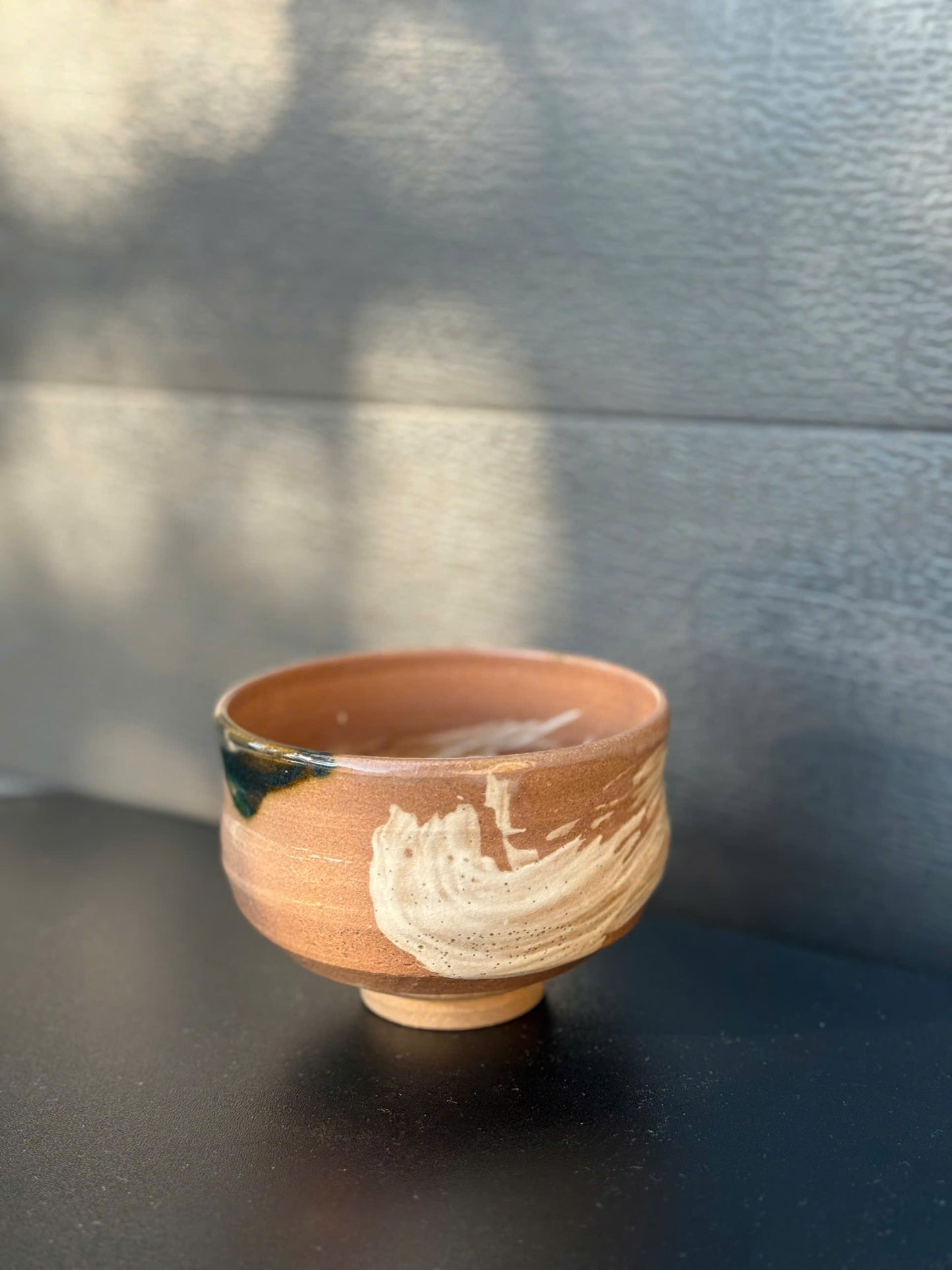 Rustic Karatsu-Style Chawan – Handcrafted Matcha Bowl
